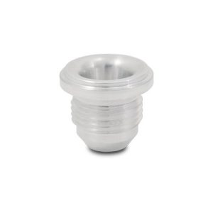 Vibrant Performance Weld-IN Bung, -6AN 9/16 – 18 SAE Thread 7/8 Inch Flange Outside Diameter, Aluminum, Single – 11151