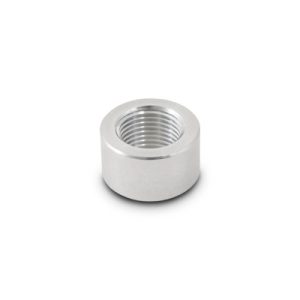 Vibrant Performance Weld-IN Bung, 3/8 Inch 18 NPT 1 Inch Outside Diameter, Aluminum, Single – 11172