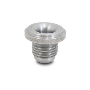 Vibrant Performance Weld-IN Bung, -10AN 7/8 – 14 SAE Thread 1-1/8 Inch Flange Outside Diameter, Mild Steel, Single – 11253