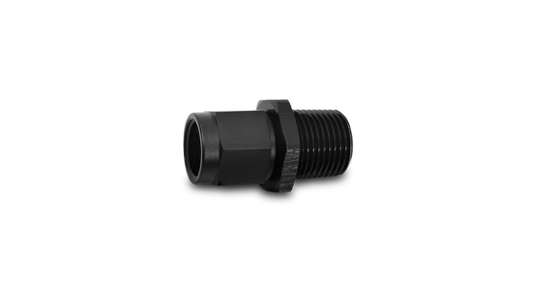 Vibrant Performance Adapter Fitting, -3AN Female to 1/8 Inch NPT Male, Swivel, Straight – 11365