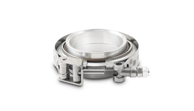 Vibrant Performance V Band Flange, For Use with 3-1/2 Inch Outside Diameter Tubing, 105 Millimeter Outside Diameter, 5/8 Inch Thick, Aluminum – 11492