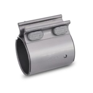 Vibrant Performance Exhaust Sleeve Clamp, Fits 2-3/4 Inch Outside Diameter Pipe, 3-1/2 Inch Long Sleeve, Stainless Steel – 1176