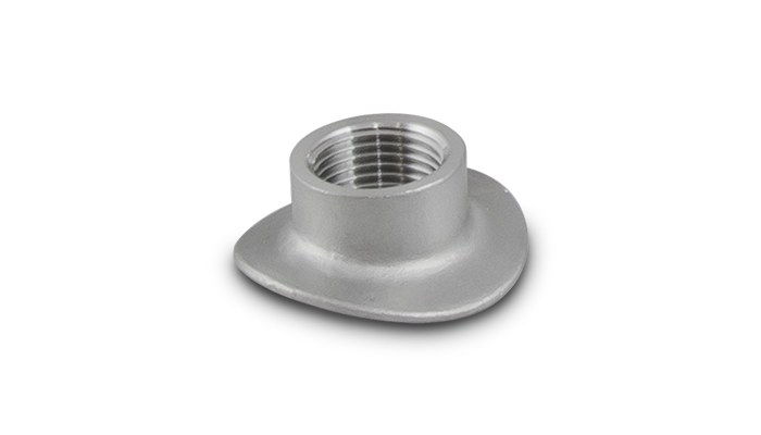 Vibrant Performance Oxygen Sensor Bung, Weld on, Saddle Style, Stainless Steel, Single – 1188