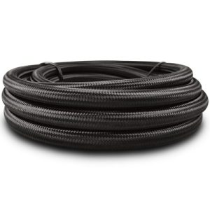 Vibrant Performance Braided Hose, Fabrication Components, For Use with Coolant/Fuel/Oil/Water, -10AN, 20 Foot Length, Rated at 500 PSI – 11980