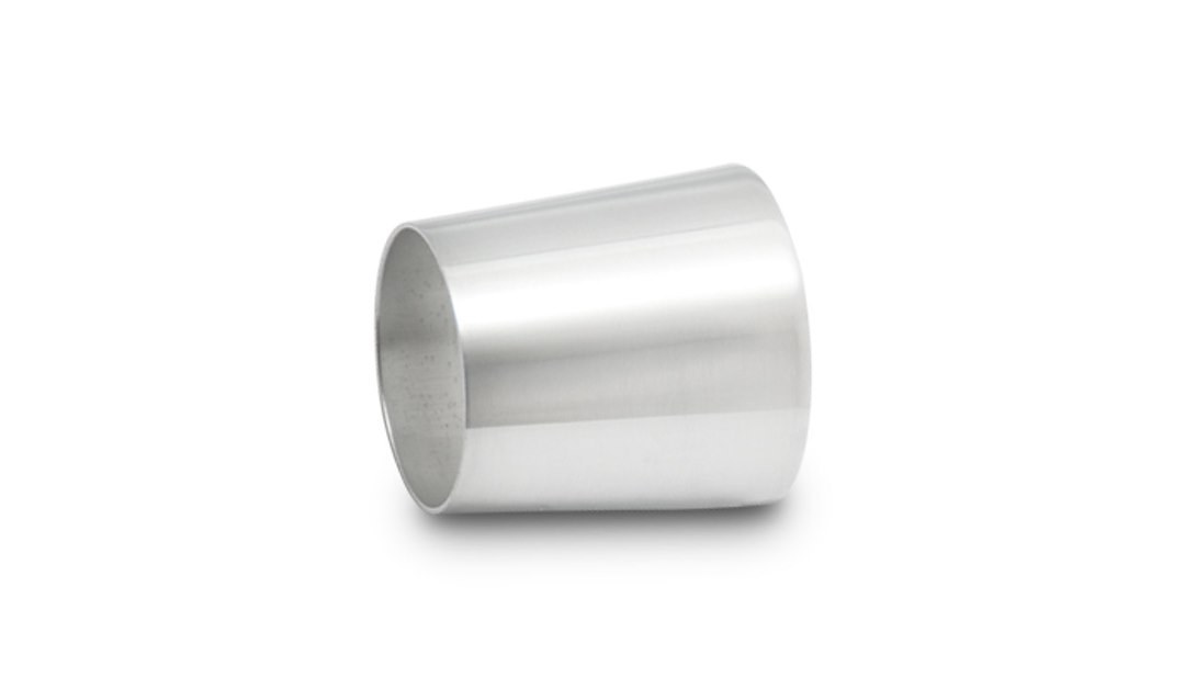Vibrant Performance Intercooler Hose Coupling, 3-1/2 Inch to 4 Inch Outside Diameter, Straight, 3 Inch Length, Silver, Aluminum – 12069
