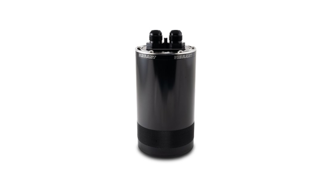 Vibrant Performance Catch Can, Gen 3 ®, Universal, Medium, 8-1/4 Inch Length, 1.5 Liter Capacity, 2 Port – 12761