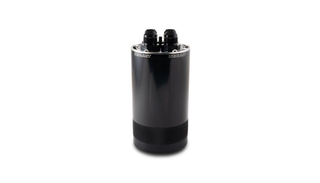 Vibrant Performance Catch Can, Gen 3 ®, Universal, Medium, 8-1/4 Inch Length, 1-1/2 Liter Capacity, 4 Port – 12766