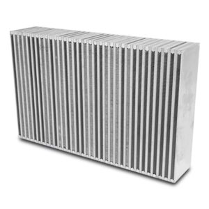 Vibrant Performance Intercooler, Air to Air, Vertical Flow, 975 Maximum Horsepower, 22 Inch Width X 14 Inch Height X 4-1/2 Inch Thick – 12853
