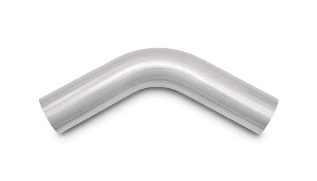 Vibrant Performance Exhaust Pipe – Bend 60 Degree, Fabrication Components, 2-1/2 Inch Outside Diameter, 16 Gauge Stainless Steel – 13070
