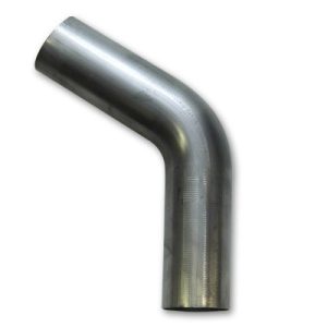 Vibrant Performance Exhaust Pipe – Bend 60 Degree, Fabrication Components, 3-1/2 Inch Outside Diameter, 16 Gauge Stainless Steel – 13073