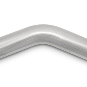 Vibrant Performance Exhaust Pipe – Bend 45 Degree, Fabrication Components, 2-3/4 Inch Outside Diameter, 16 Gauge Stainless Steel – 13101