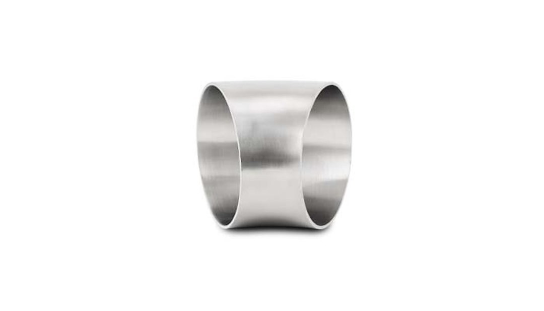 Vibrant Performance Exhaust Pipe – Bend 45 Degree, 3 Inch Outside Diameter, Stainless Steel, 3 Inch Center Line Radius – 13332