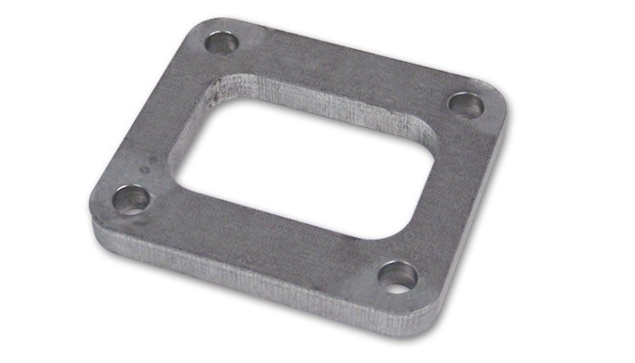 Vibrant Performance Turbocharger Inlet Flange, For Use with T06 Turbochargers, Undivided, 1/2 Inch Thick Mild Steel, With Tapped Holes – 14170