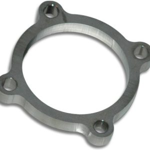 Vibrant Performance Turbocharger Down Pipe Flange, For Use with 4 Bolt Gt Series/T3 Turbochargers, 1/2 Inch Thick Stainless Steel – 1438