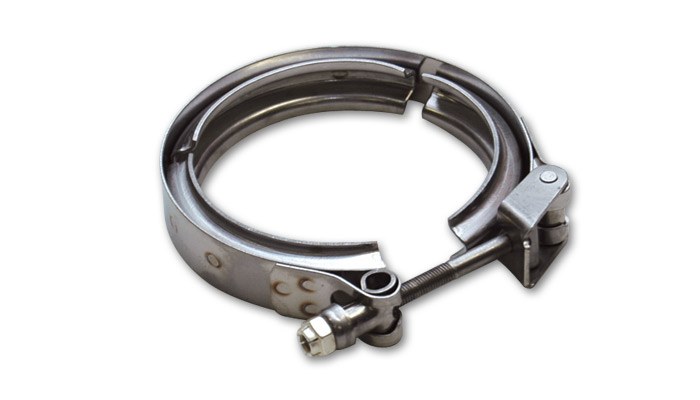 Vibrant Performance V Band Clamp, For Use with 1-3/4 Inch V-Band Flanges, Stainless Steel – 1487C