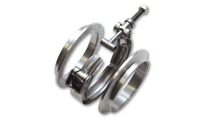 Vibrant Performance V Band Flange, For Use with 5 Inch Outside Diameter Tubing, 146 Millimeter Outside Diameter, 5/8 Inch Thick – 1494