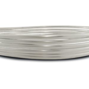 Vibrant Performance Tubing, Fabrication Components, Use for Fuel/ Oil/ Coolant/ Water/ Vacuum Service, Hardline, Raw Alloy Finish, Aluminum – 16410