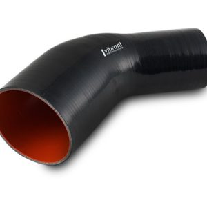 Vibrant Performance Intercooler Hose Coupling, 2-1/2 Inch Inside Diameter to 3-1/2 Inch Inside Diameter, 45 Degree Elbow – 19764
