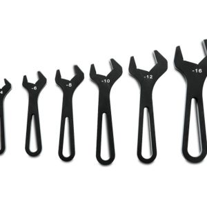 Vibrant Performance AN Fitting Wrench, Fabrication Components, -4AN to -16AN, Aluminum, Set of 6 – 20989
