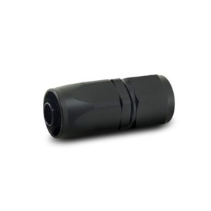 Vibrant Performance Hose End Fitting, Fabrication Components, -16AN Hose, -16AN Female, Straight Swivel, Anodized, Black, Aluminum, Single – 21016