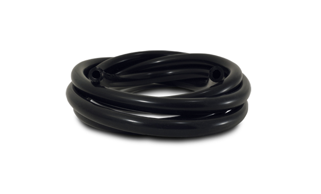 Vibrant Performance Vacuum Hose, 3/16 Inch Inside Diameter, 25 Foot Length, Black, Silicone, Exceeds SAE J20R3 Standard – 2102