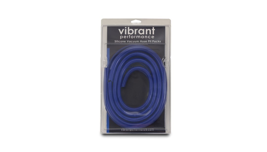 Vibrant Performance Vacuum Hose, Pit Packs, Assorted Sizes, Assorted Lengths, Blue, Silicone, Exceeds SAE J20R3 Standard – 2104B