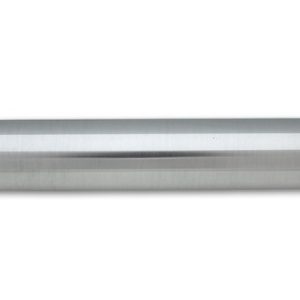 Vibrant Performance Turbocharger Intercooler Pipe, Fabrication Components, 1-1/2 Inch Outside Diameter, Polished T6061 Aluminum, 18 Inch Length – 2171
