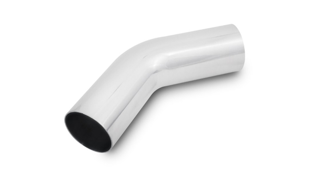 Vibrant Performance Air Intake Tube, Fabrication Components, 3 Inch Outside Diameter, 45 Degree Elbow with 4-1/2 Inch Center Line Radius – 2175