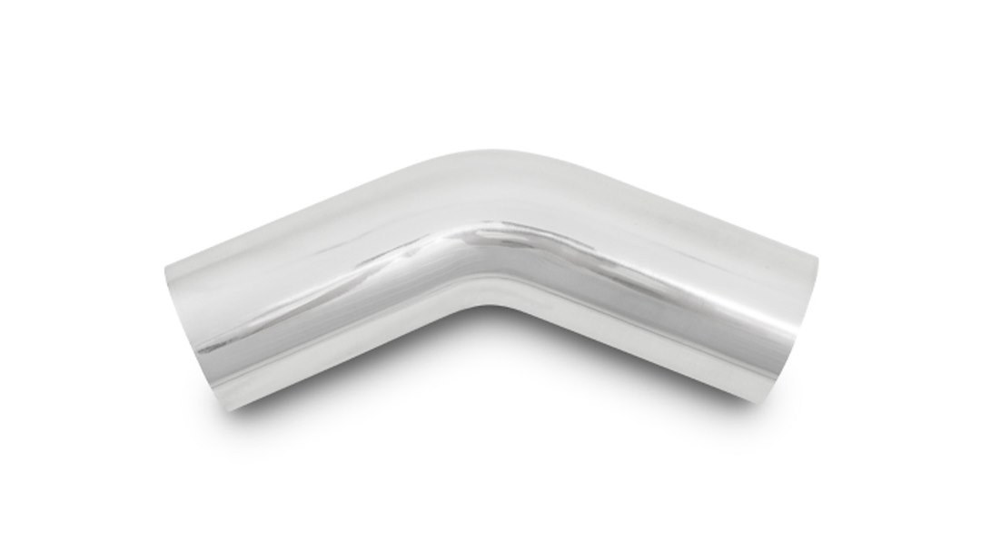 Vibrant Performance Air Intake Tube, Fabrication Components, 3 Inch Outside Diameter, 45 Degree Elbow with 4-1/2 Inch Center Line Radius – 2175