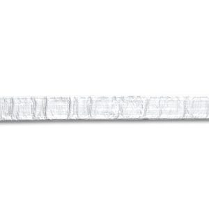 Vibrant Performance Hose Heat Sleeve, 1/2 Inch Inside Diameter, 5 Foot Length, Rated to 1200 Degrees Fahrenheit, Silver – 25820