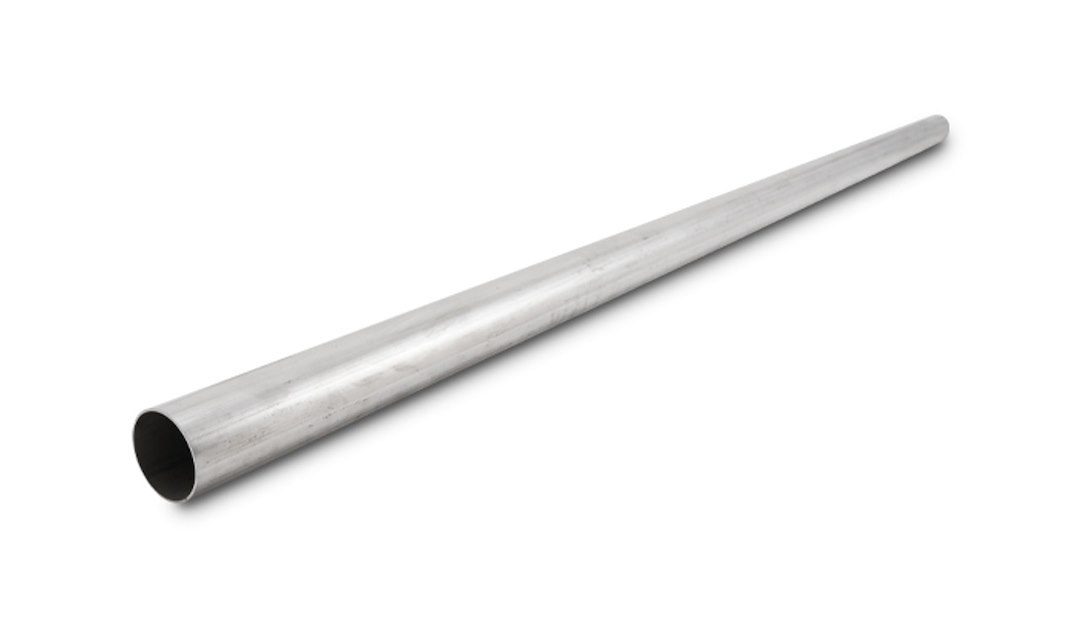 Vibrant Performance Exhaust Pipe, Fabrication Components, 1-3/4 Inch Outside Diameter, 16 Gauge Stainless Steel, 5 Foot Length – 2638
