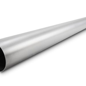 Vibrant Performance Exhaust Pipe, Fabrication Components, 3-1/2 Inch Outside Diameter, 16 Gauge Stainless Steel, 5 Foot Length – 2643