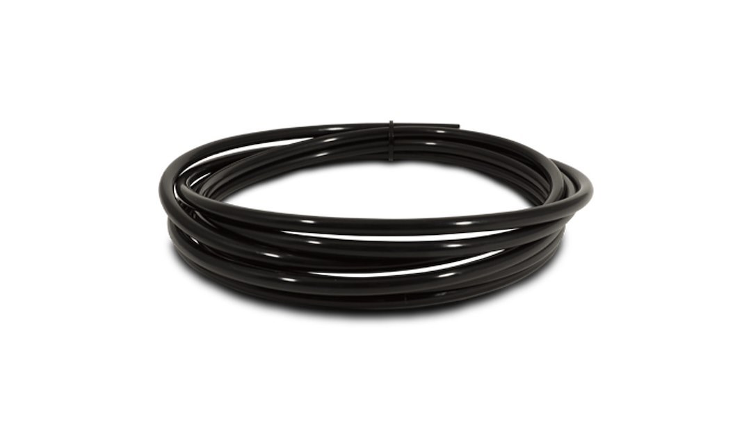Vibrant Performance Vacuum Hose, 5/32 Inch Outside Diameter, 10 Foot Length, Black, Polyethylene, Up to 140 Degrees Fahrenheit – 2650