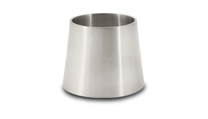 Vibrant Performance Exhaust Pipe Adapter, Fabrication Components, 2 Inch Inlet Outside Adapter, 2-1/2 Inch Outlet Outside Diameter – 2686