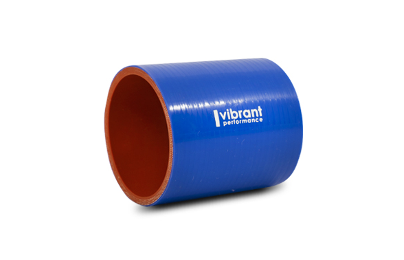Vibrant Performance Intercooler Hose Coupling, 3 Inch Inside Diameter, Straight, 3 Inch Length, Blue, 4 Ply Reinforced Silicone – 2714B