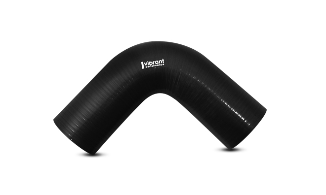 Vibrant Performance Intercooler Hose Coupling, 2-1/4 Inch Inside Diameter, 90 Degree Elbow, 3-3/4 Inch Leg Length with 2-1/4 Inch Bend Radius – 2741