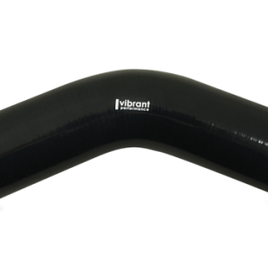 Vibrant Performance Intercooler Hose Coupling, 2-1/2 Inch Inside Diameter, 45 Degree Elbow, 4-1/2 Inch Leg Length with 4 Inch Bend Radius – 2752