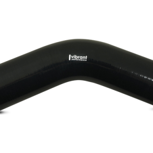 Vibrant Performance Intercooler Hose Coupling, 3-1/2 Inch Inside Diameter, 45 Degree Elbow, 4 Inch Leg Length with 3-1/2 Inch Bend Radius – 2755