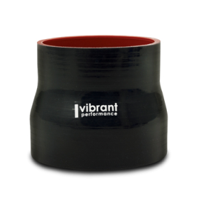 Vibrant Performance Intercooler Hose Coupling, 2 Inch Inside Diameter to 2-1/4 Inch Inside Diameter, Straight Transition, 3 Inch Length, Black – 2765