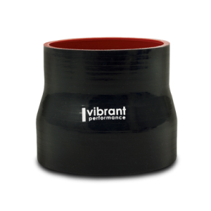 Vibrant Performance Intercooler Hose Coupling, 2-3/4 Inch Inside Diameter to 3 Inch Inside Diameter, Straight Transition, 3 Inch Length, Black – 2773