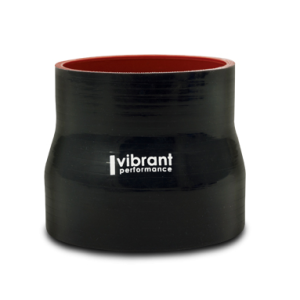 Vibrant Performance Intercooler Hose Coupling, 4 Inch Inside Diameter to 5 Inch Inside Diameter, Straight Transition, 3 Inch Length, Black – 2777