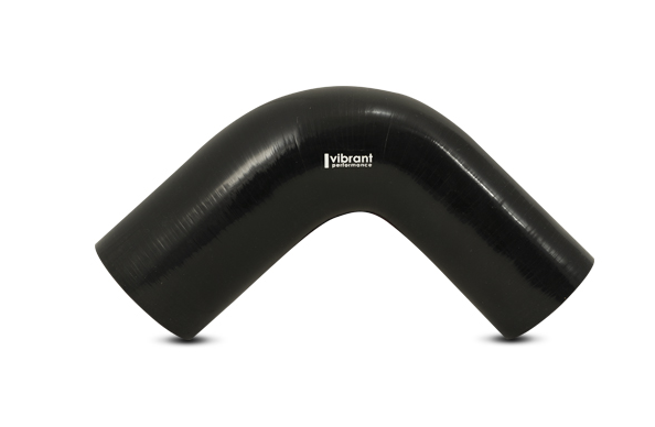 Vibrant Performance Intercooler Hose Coupling, 3 Inch Inside Diameter to 4 Inch Inside Diameter, 90 Degree Transition Elbow – 2785