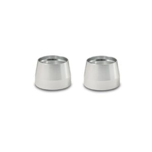 Vibrant Performance Hose End Fitting Socket, For Use with Vibrant Hose End Fittings, Replacement Olive, Aluminum, Set of 2 – 28982