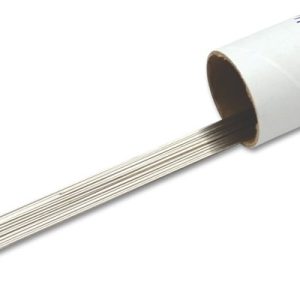 Vibrant Performance Welding Wire, Fabrication Components, TIG Weld, 39-1/2 Inch Length, .035 Inch Thick, Stainless Steel ER308L, 1 Pound Box – 29131