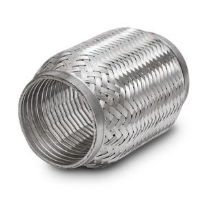 Vibrant Performance Exhaust Flex Connector, 4 Inch Diameter Weld on, 8 Inch Length, Stainless Steel – 61208