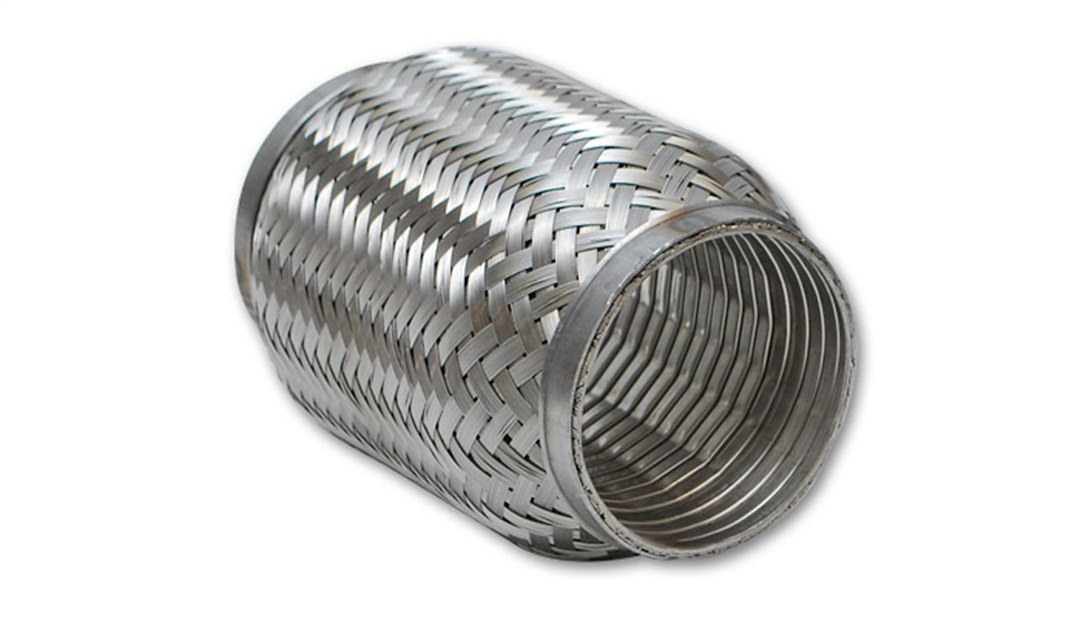 Vibrant Performance Exhaust Flex Connector, 4 Inch Diameter Weld on, 8 Inch Length, Stainless Steel – 61208