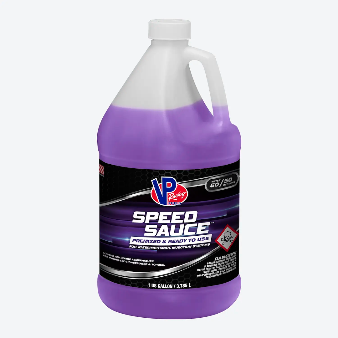 Vp Fuel Water Injection System Fluid, Speed Sauce™, 1 Gallon Jug, Purple, 50% Water and 50% Methanol Premixed Fluid, Single – 14611
