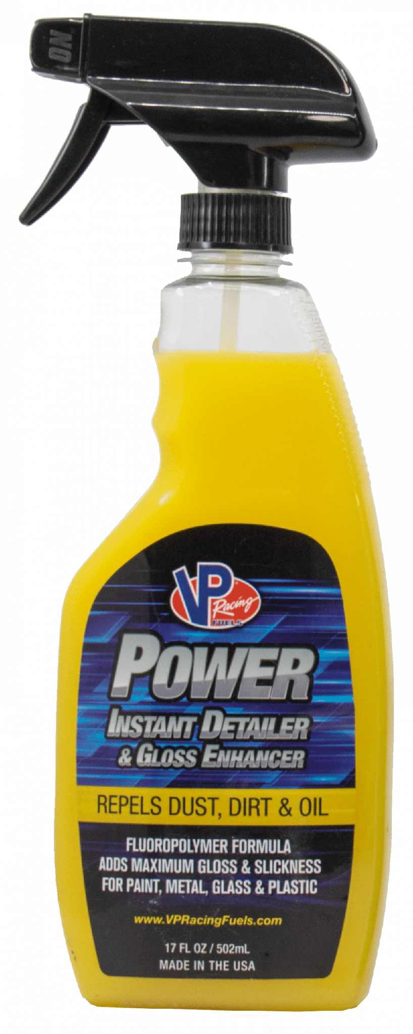 Vp Fuel Detailing Spray, Power™, Used to Protect Metal and Plastic Surfaces from Dust/ Dirt and Water, 17 Ounce, Single – 2110