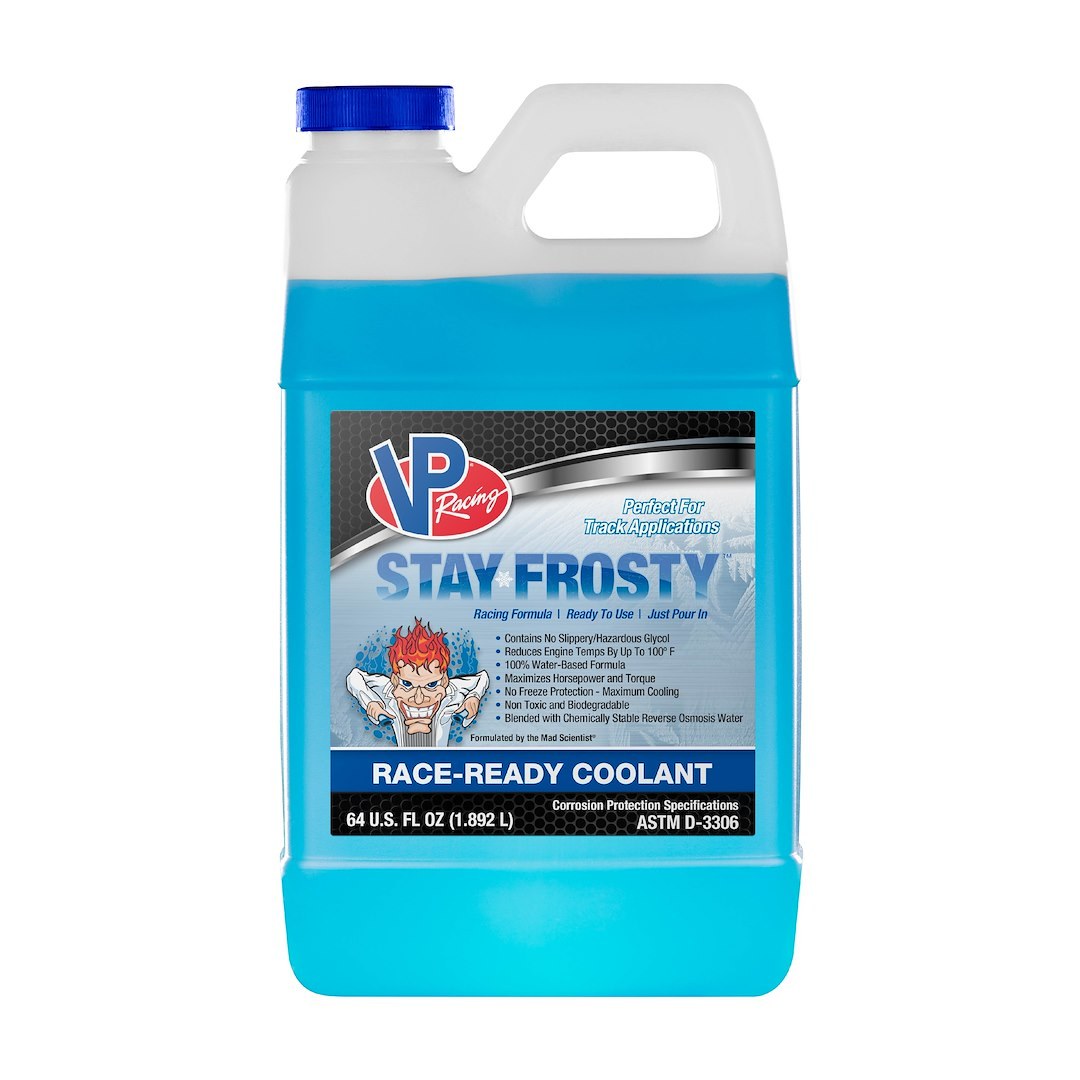 Vp Fuel Engine Coolant, Stay Frosty ™, Pre-Mixed, Racing, 0.5 Gallon, Single – 2301