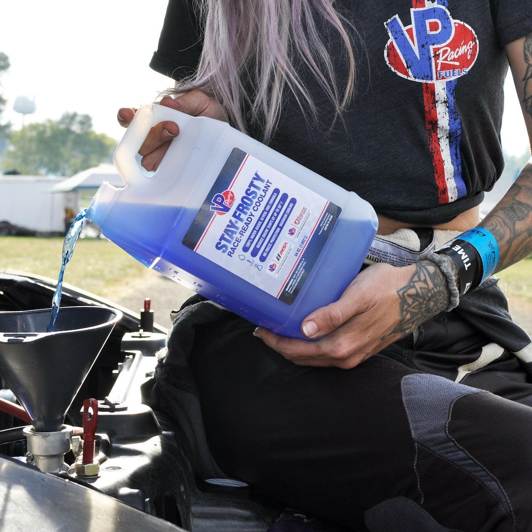 Vp Fuel Engine Coolant, Stay Frosty®, Pre-Mixed, Water Based, Blue, 1 Gallon Jug, Single – 23051